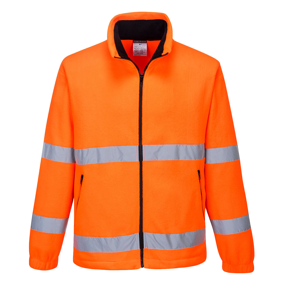 Fleece mikina Hi-Vis Essential Barva: oranžová, Velikost: L