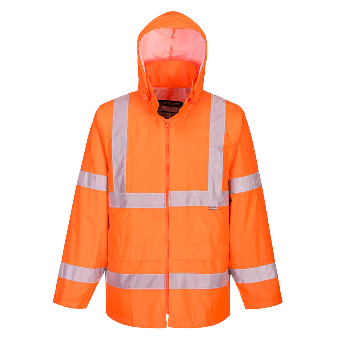 Hi-Vis bunda do deště Barva: oranžová, Velikost: 2XL