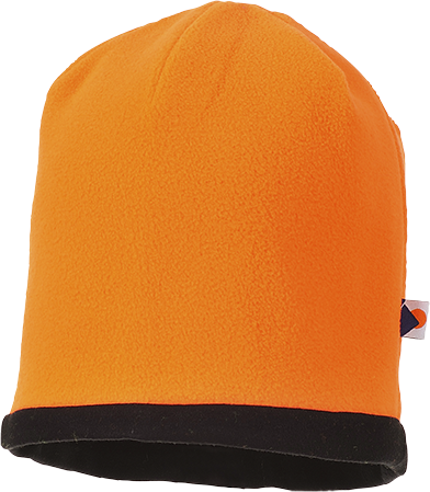Pokrývka hlavy Reversible Hi-Vis Beanie Barva: oranžová-černá