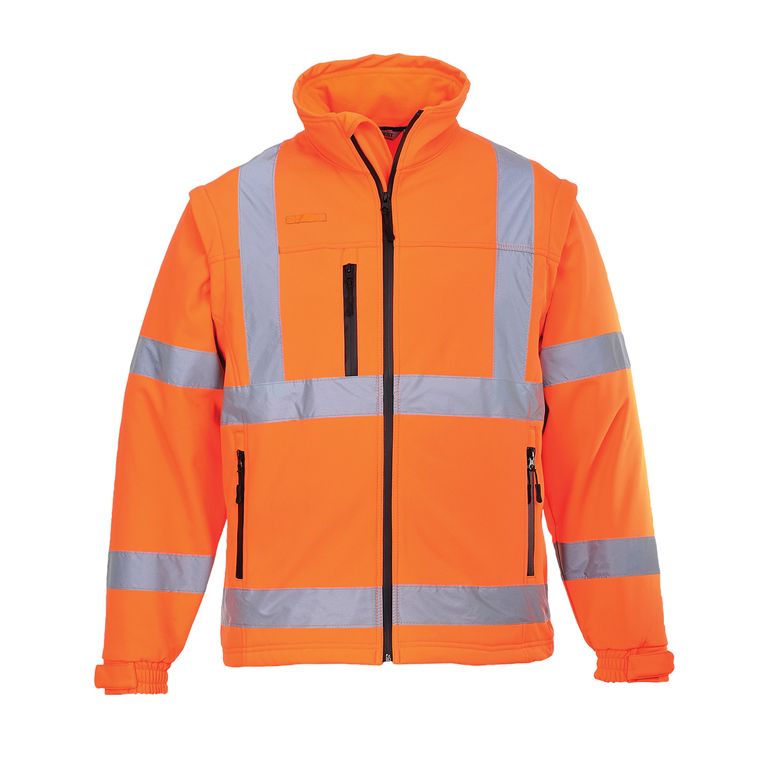 Hi-Vis softshelová bunda (3L) Barva: oranžová, Velikost: XS