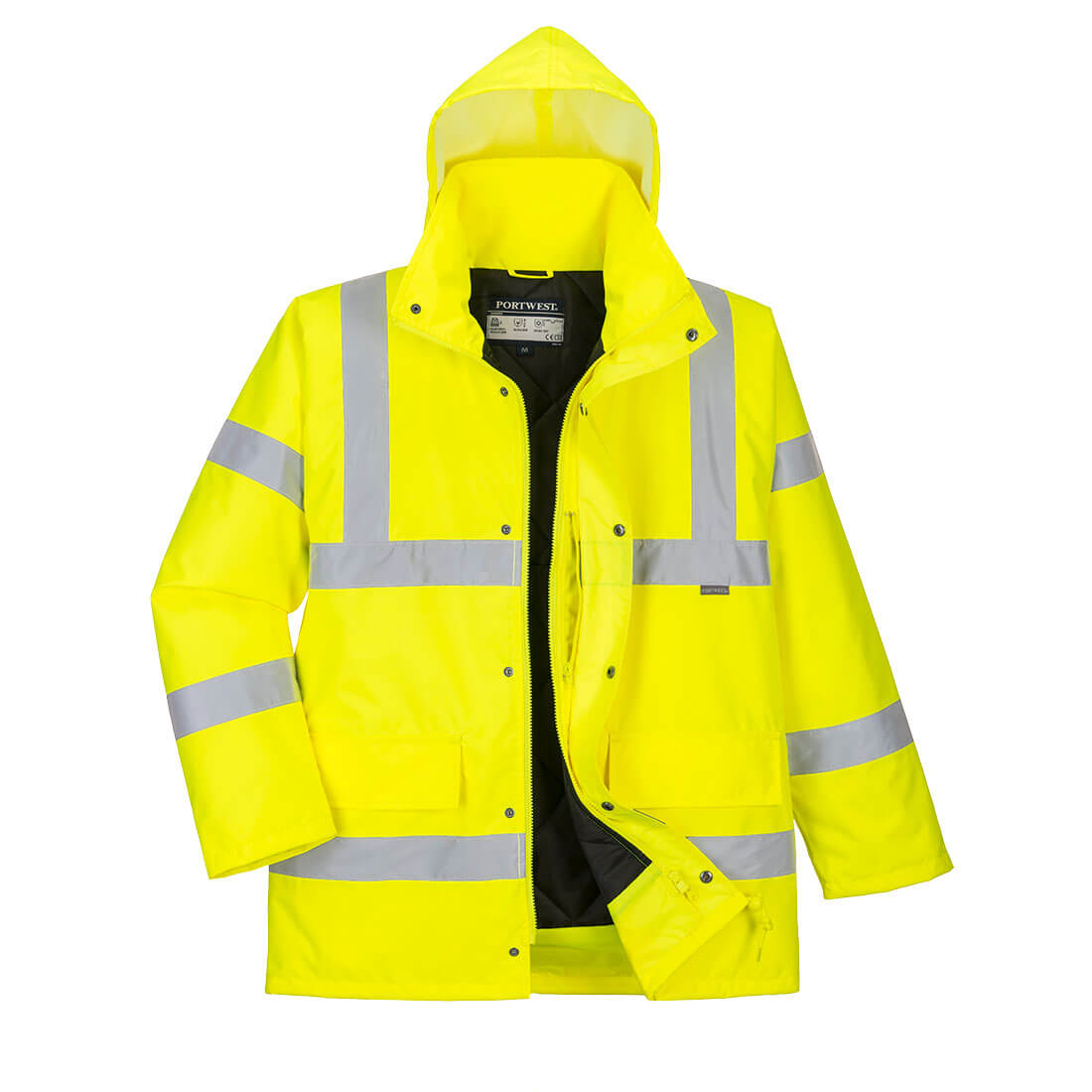 Zimní Hi-Vis prodyšná bunda Barva: žlutá, Velikost: 2XL