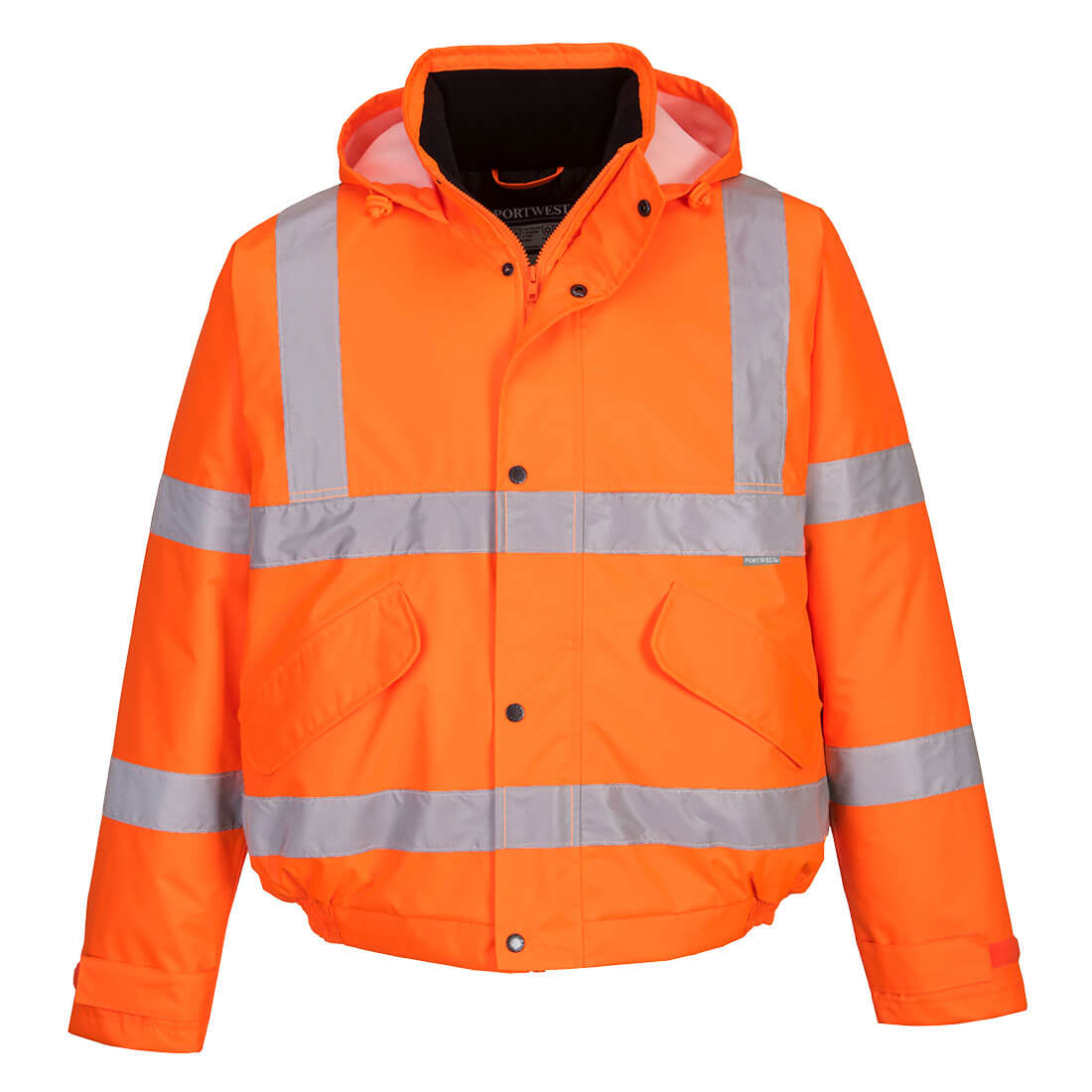 Zimní bunda Hi-Vis bomber Barva: oranžová, Velikost: 5XL