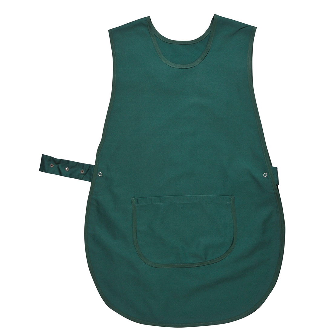 Zástěra klokanka s kapsou Barva: lahvově zelená, Velikost: S/M