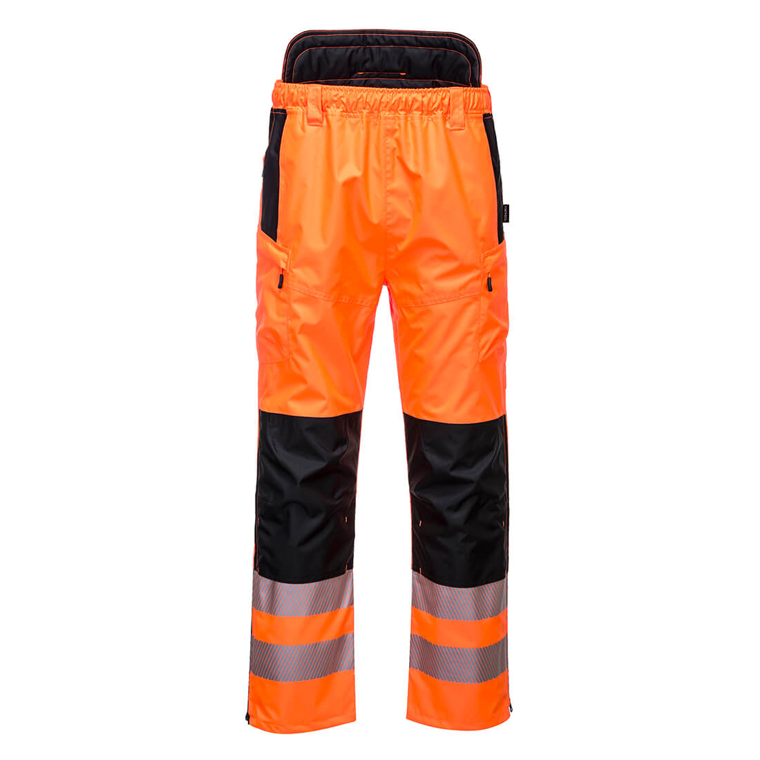 Kalhoty PW3 Hi-Vis Extreme Barva: oranžová-černá, Velikost: L