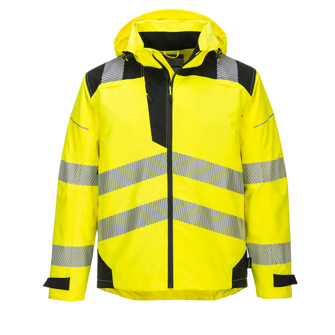 Prodyšná bunda PW3 Extreme Rain Barva: žlutá-černá, Velikost: 3XL
