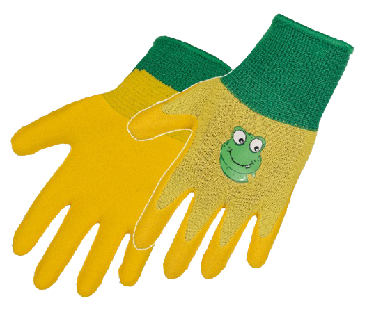 DRAGO dětské povrstvené rukavice Barva: žlutá, Velikost: 5