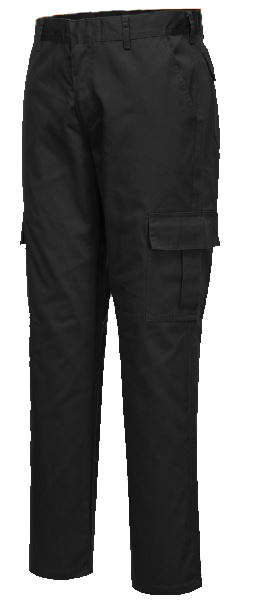 Kalhoty Combat Slim Fit Barva: černá, Velikost: 28