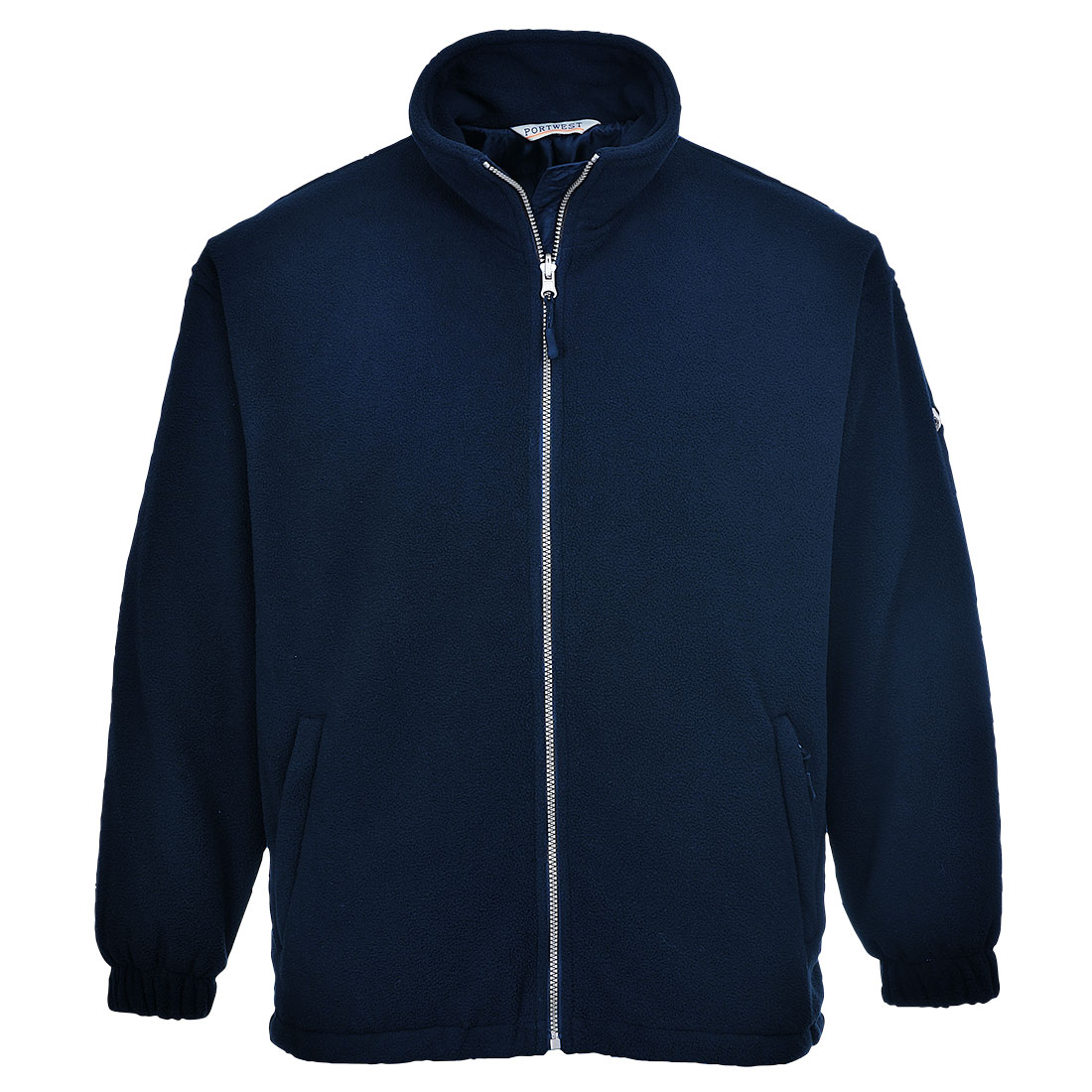 Větruodolná fleece bunda Barva: námořní modrá, Velikost: L
