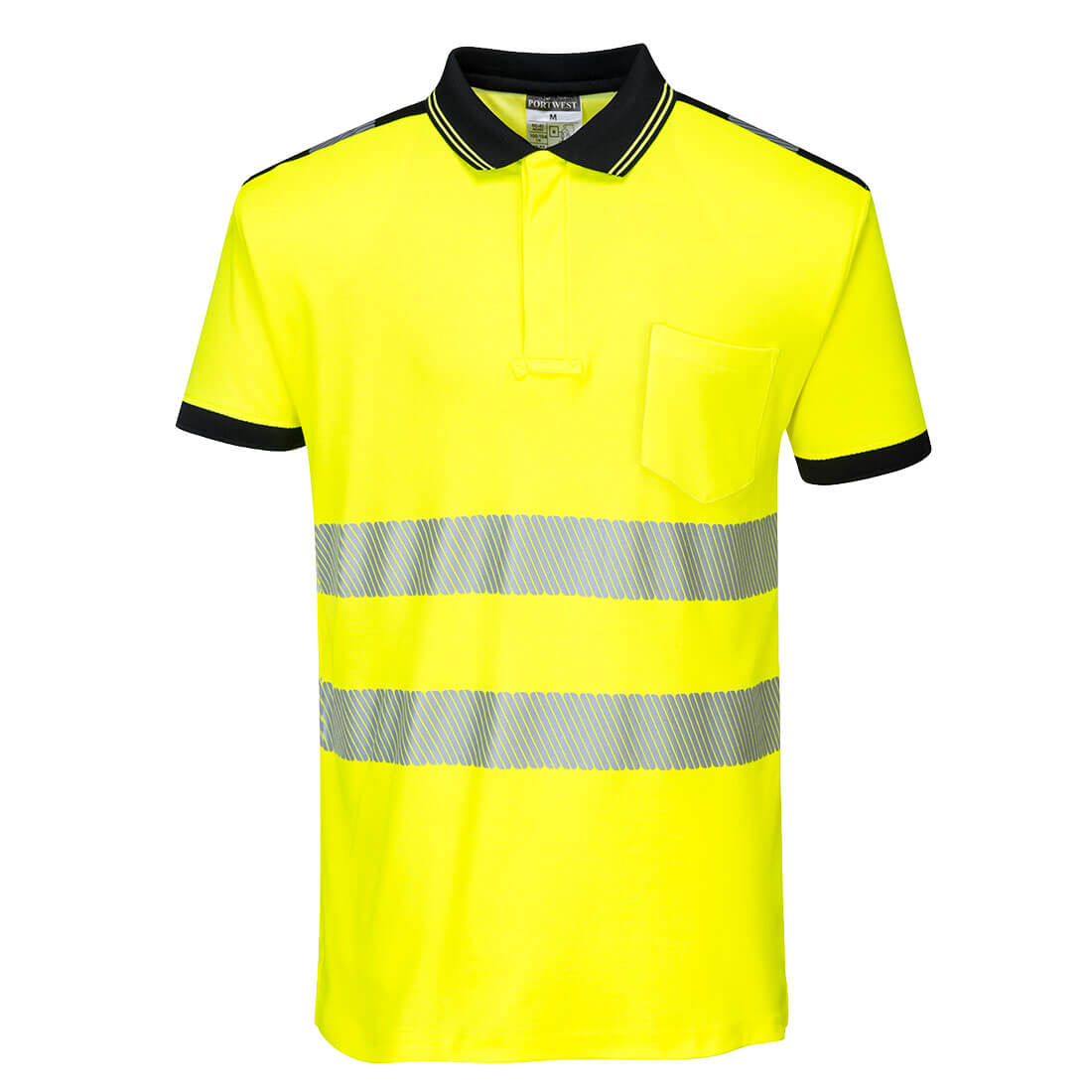 Polokošile HiVis PW3 Barva: žlutá-černá, Velikost: XL