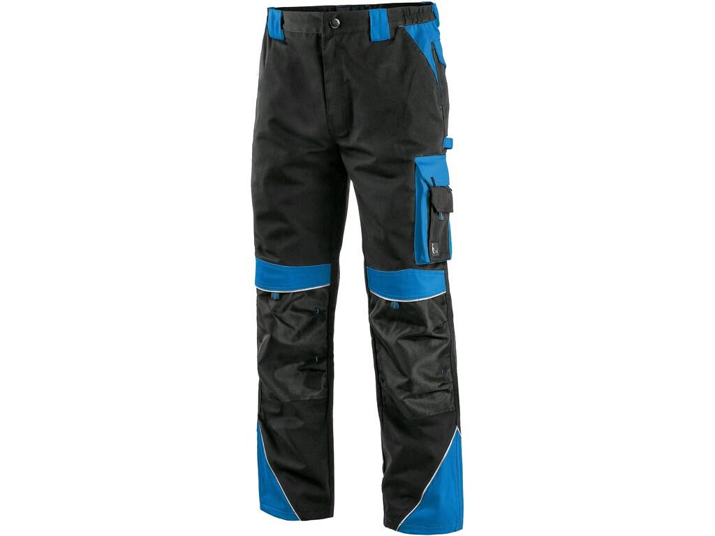 Kalhoty do pasu CXS SIRIUS BRIGHTON Barva: černá-modrá, Velikost: 60