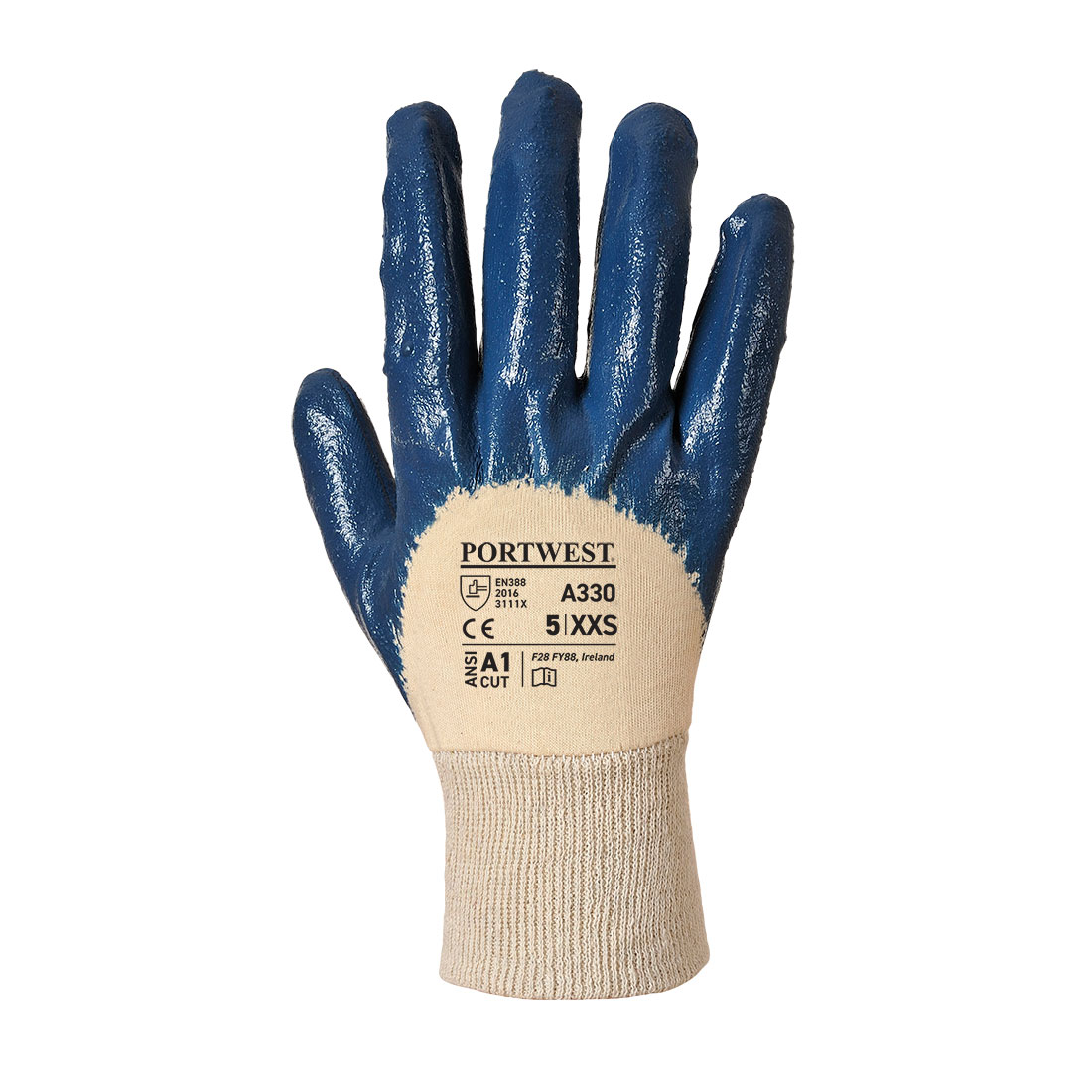 Nitrilové rukavice Barva: námořní modrá, Velikost: L