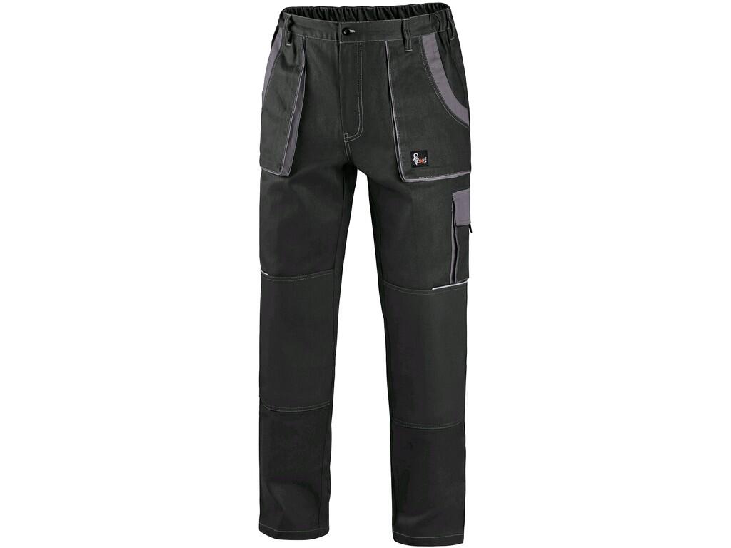 Kalhoty do pasu CXS LUXY JOSEF Barva: černá-šedá, Velikost: 64