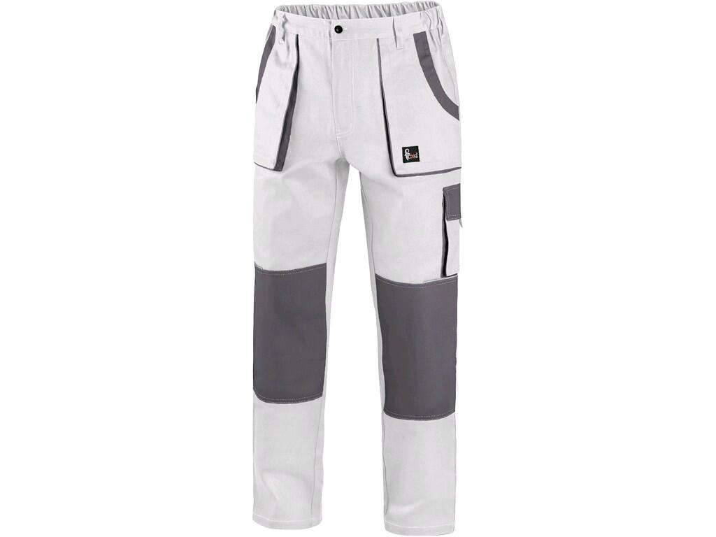 Kalhoty do pasu CXS LUXY JOSEF Barva: bílá-šedá, Velikost: 48
