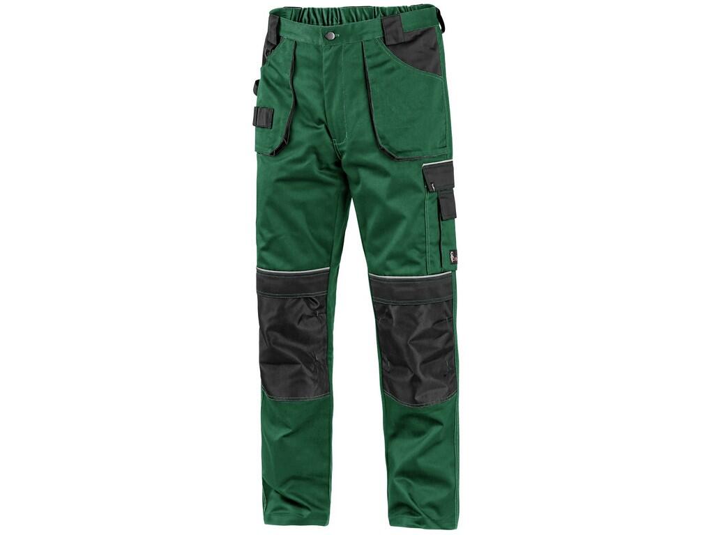 Kalhoty do pasu CXS ORION TEODOR Barva: zelená-černá, Velikost: 50