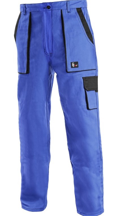 Dámské kalhoty do pasu CXS LUXY ELENA Barva: modrá-černá, Velikost: 44