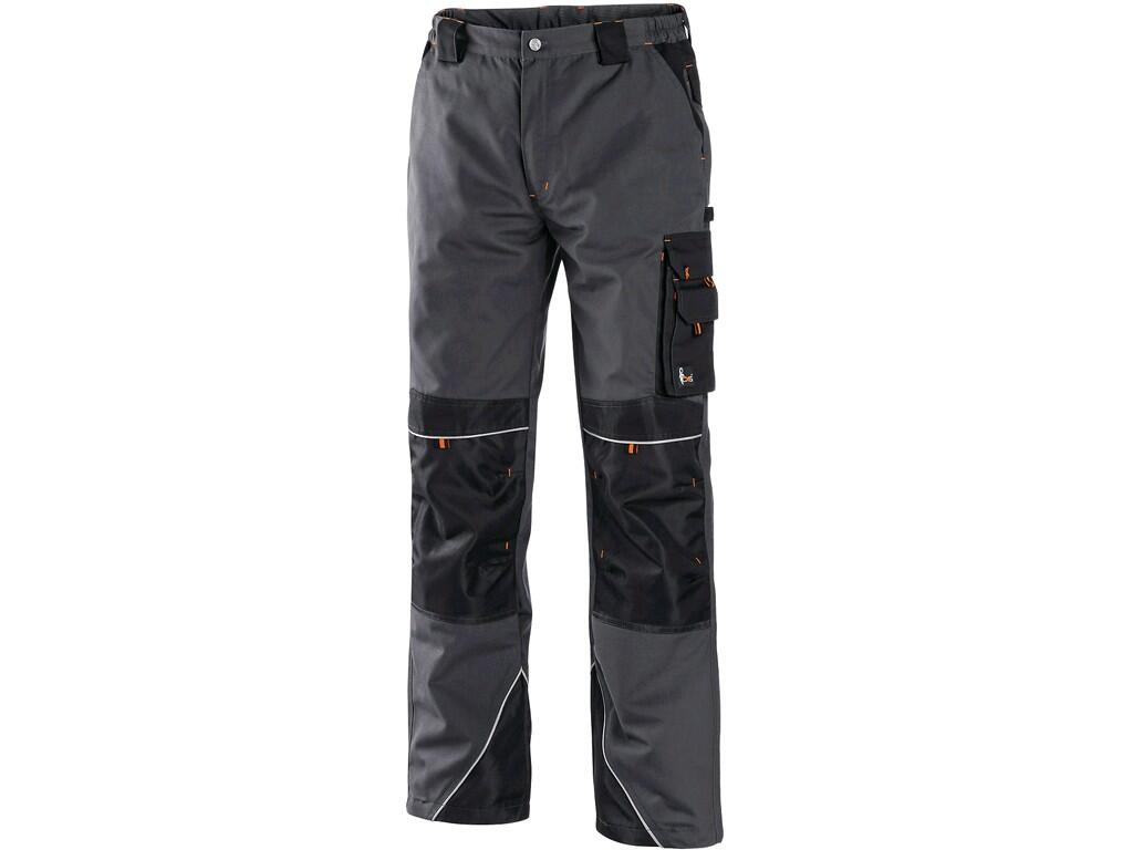 Kalhoty do pasu CXS SIRIUS NIKOLAS Barva: šedá-oranžová, Velikost: 50