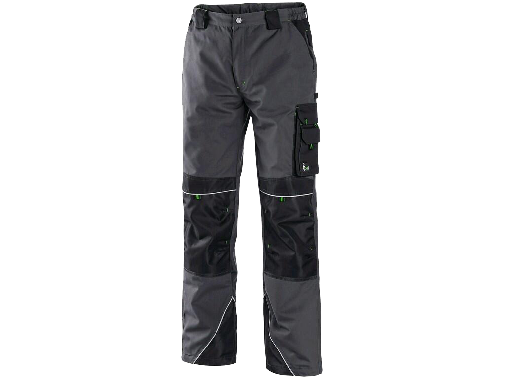 Kalhoty do pasu CXS SIRIUS NIKOLAS Barva: šedá-zelená, Velikost: 52