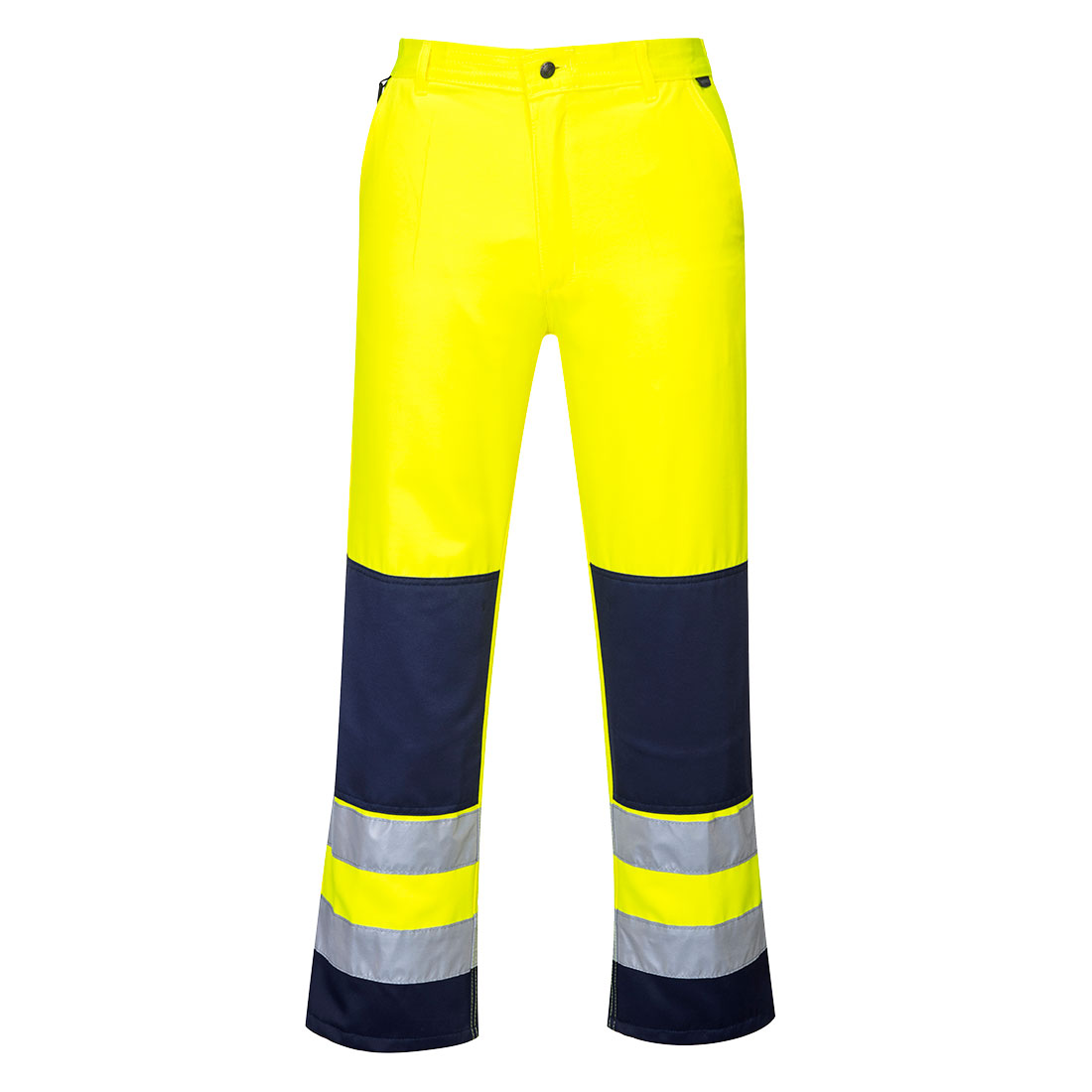 Kalhoty Seville Hi-Vis Barva: žlutá-námořní modrá, Velikost: L