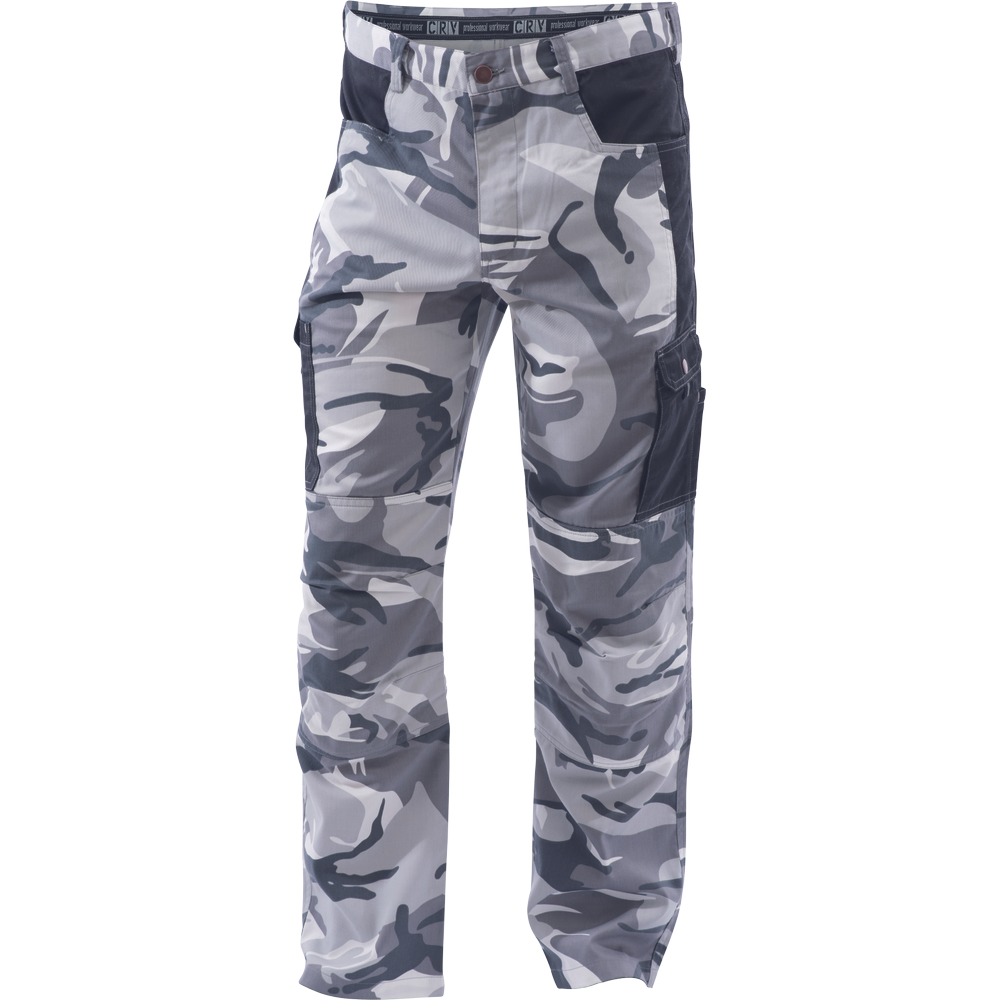 Maskáčové kalhoty CRAMBE Barva: šedá, Velikost: XL