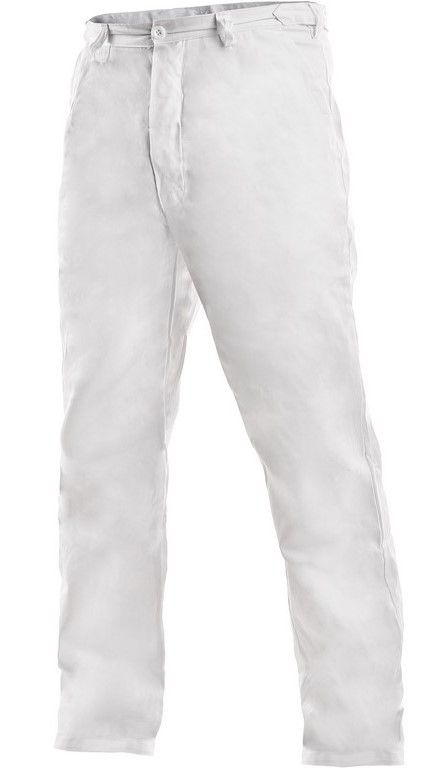 Pánské bílé kalhoty ARTUR Barva: bílá, Velikost: 64