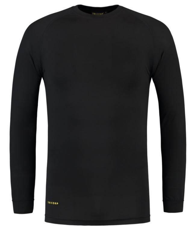 Thermal Shirt Triko unisex Barva: černá, Velikost: XS