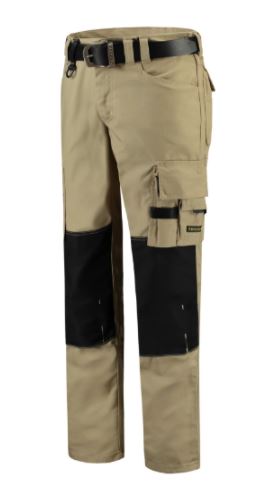 Cordura Canvas Work Pants Pracovní kalhoty unisex Barva: khaki, Velikost: 44