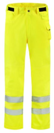 RWS Work Pants Pracovní kalhoty unisex Barva: fluorescenční žlutá, Velikost: 44