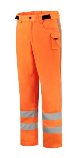 RWS Work Pants Pracovní kalhoty unisex Barva: fluorescenční oranžová, Velikost: 52