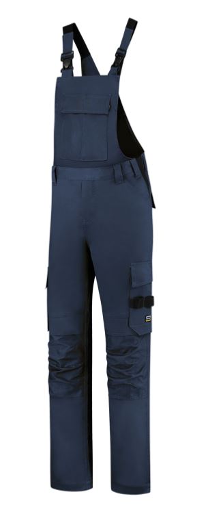 Bib & Brace Twill Cordura Pracovní kalhoty s laclem unisex Barva: námořní modrá, Velikost: 44