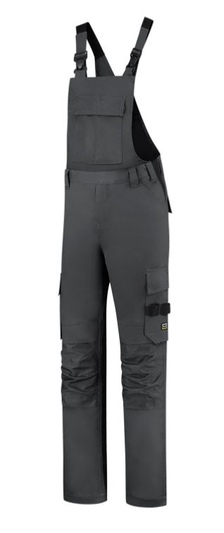 Bib & Brace Twill Cordura Pracovní kalhoty s laclem unisex Barva: tmavě šedá, Velikost: 44