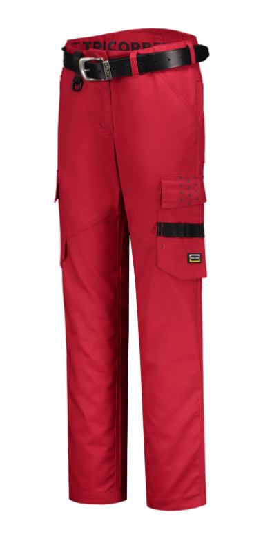 Work Pants Twill Women Pracovní kalhoty dámské Barva: červená, Velikost: 44