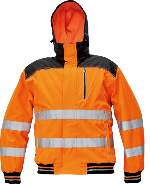 Zimní bunda KNOXFIELD HI-VIS PILOT Barva: oranžová, Velikost: S