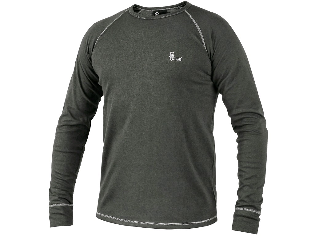 Funkční tričko CXS ACTIVE dlouhý rukáv Barva: šedá, Velikost: L