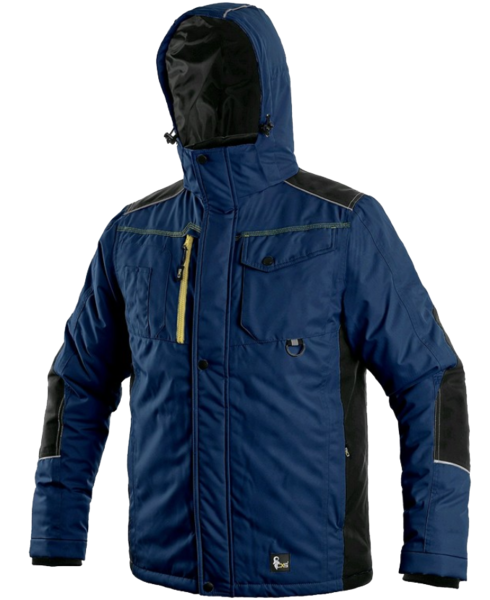 Pánská zateplená bunda CXS BALTIMORE Barva: námořní modrá-černá, Velikost: S
