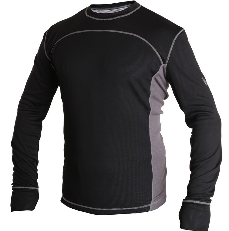 Pánské funkční tričko CXS COOLDRY Barva: černá-šedá, Velikost: L
