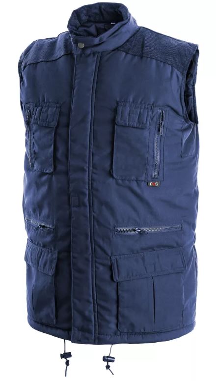 Pánská zimní vesta OHIO Barva: námořní modrá, Velikost: M
