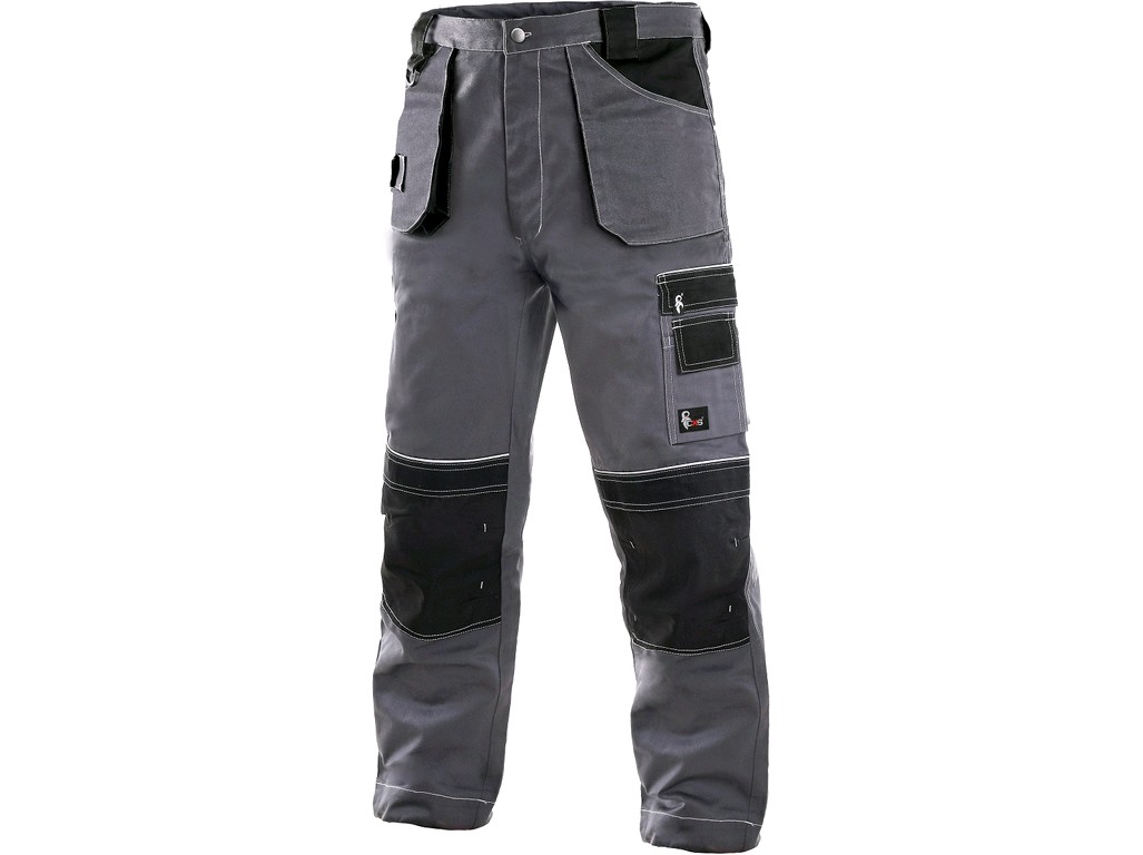 Zimní kalhoty do pasu CXS ORION TEODOR Barva: šedá-černá, Velikost: 58
