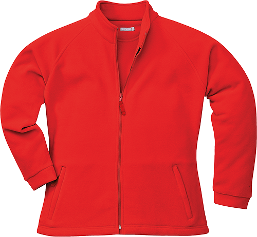 Dámská fleece bunda Aran Barva: červená, Velikost: XL