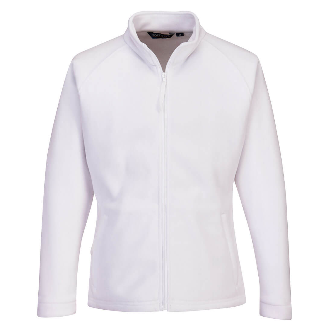 Dámská fleece bunda Aran Barva: bílá, Velikost: XL