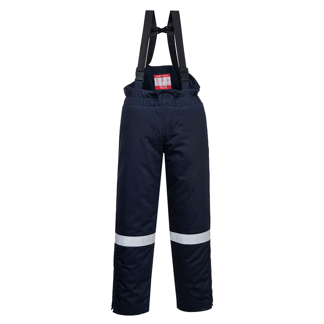 Zimní kalhoty FR Anti-Static Winter Salopettes Barva: námořní modrá, Velikost: L