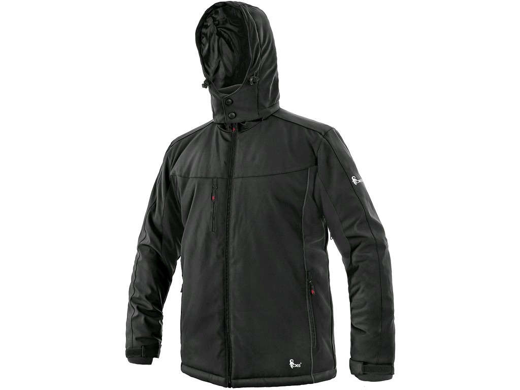 Pánská zimní bunda CXS VEGAS Barva: černá, Velikost: S