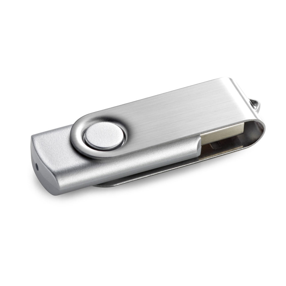 USB flash disk CLAUDIUS 16GB Barva: stříbrná