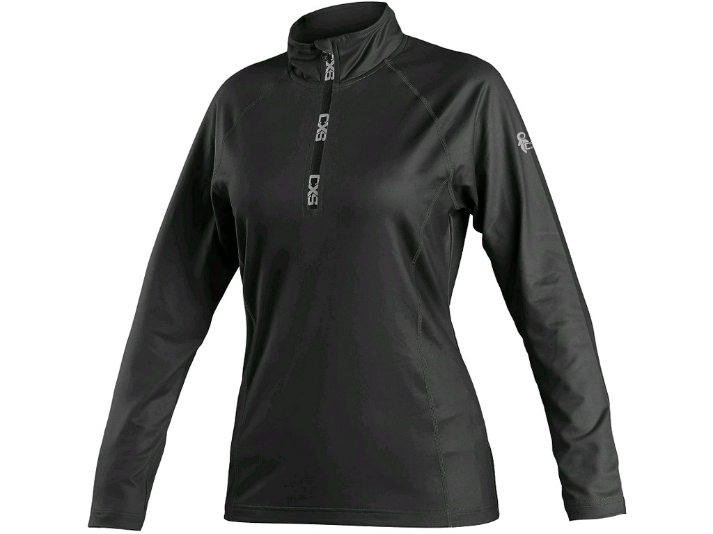 Dámská mikina/tričko CXS MALONE Barva: černá, Velikost: S