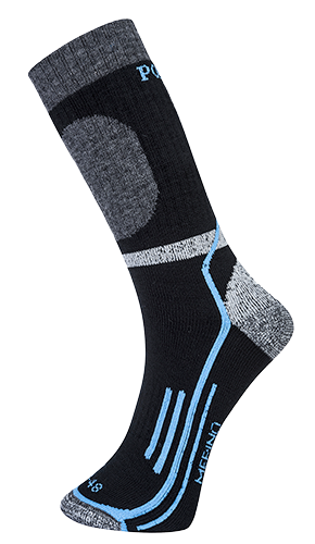 Ponožky Winter Merino Barva: černá, Velikost: 43