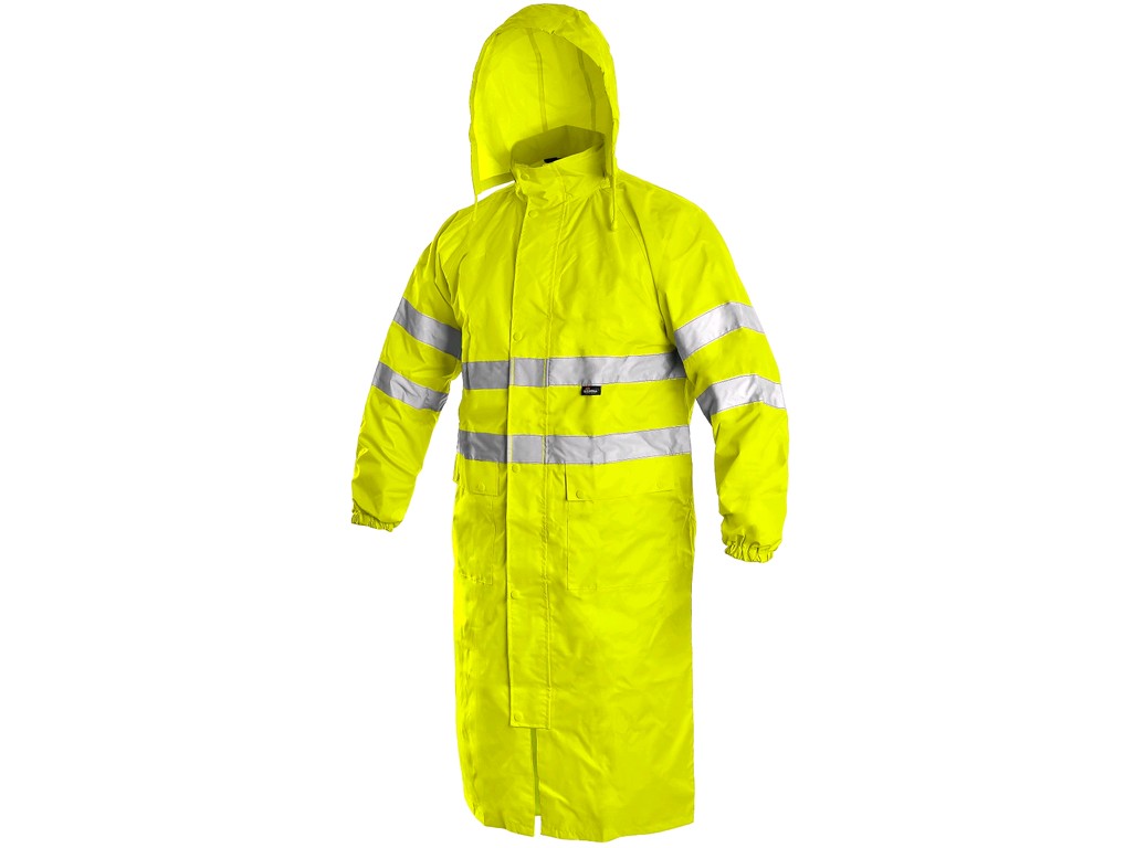 Výstražný plášť BATH Barva: fluorescenční žlutá, Velikost: M