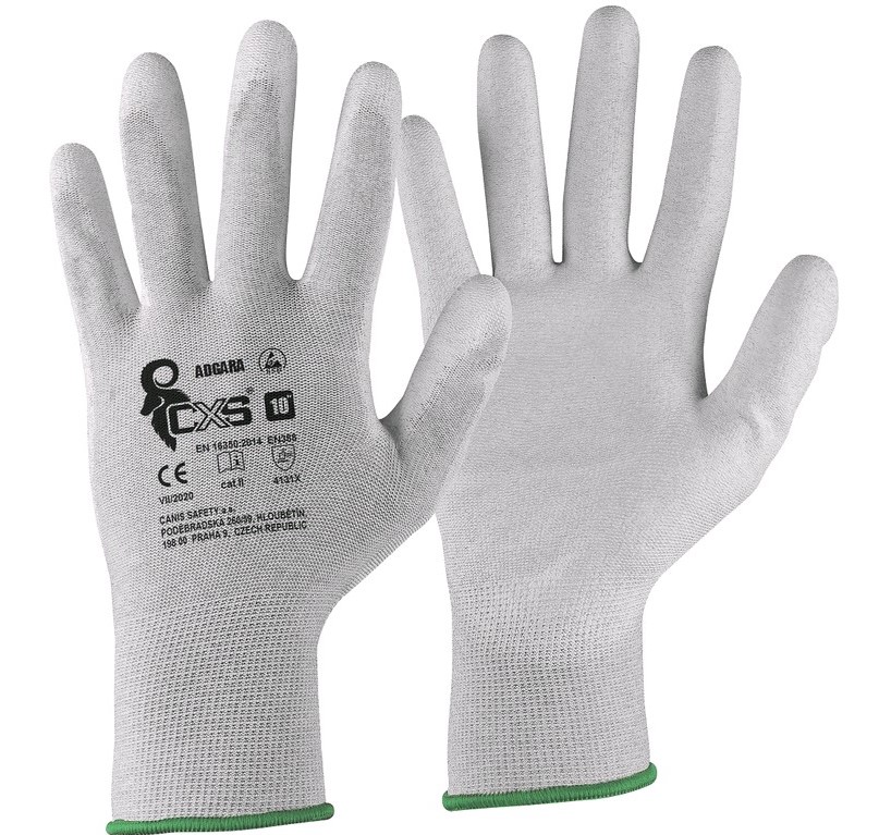 Antistatické rukavice CXS ADGARA Velikost: 8