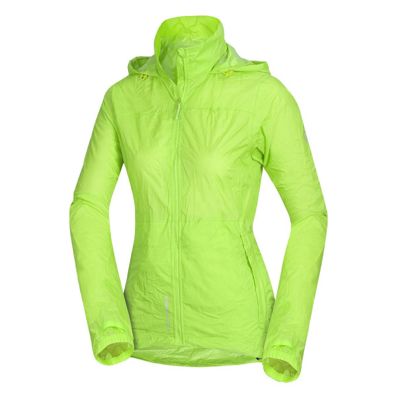 Dámská bunda sbalitelná multisportovní 2L NORTHKIT Barva: trávově zelená, Velikost: M