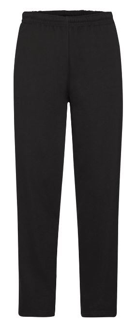 Pánské tepláky Classic Open Hem Jog Pants Barva: černá, Velikost: L