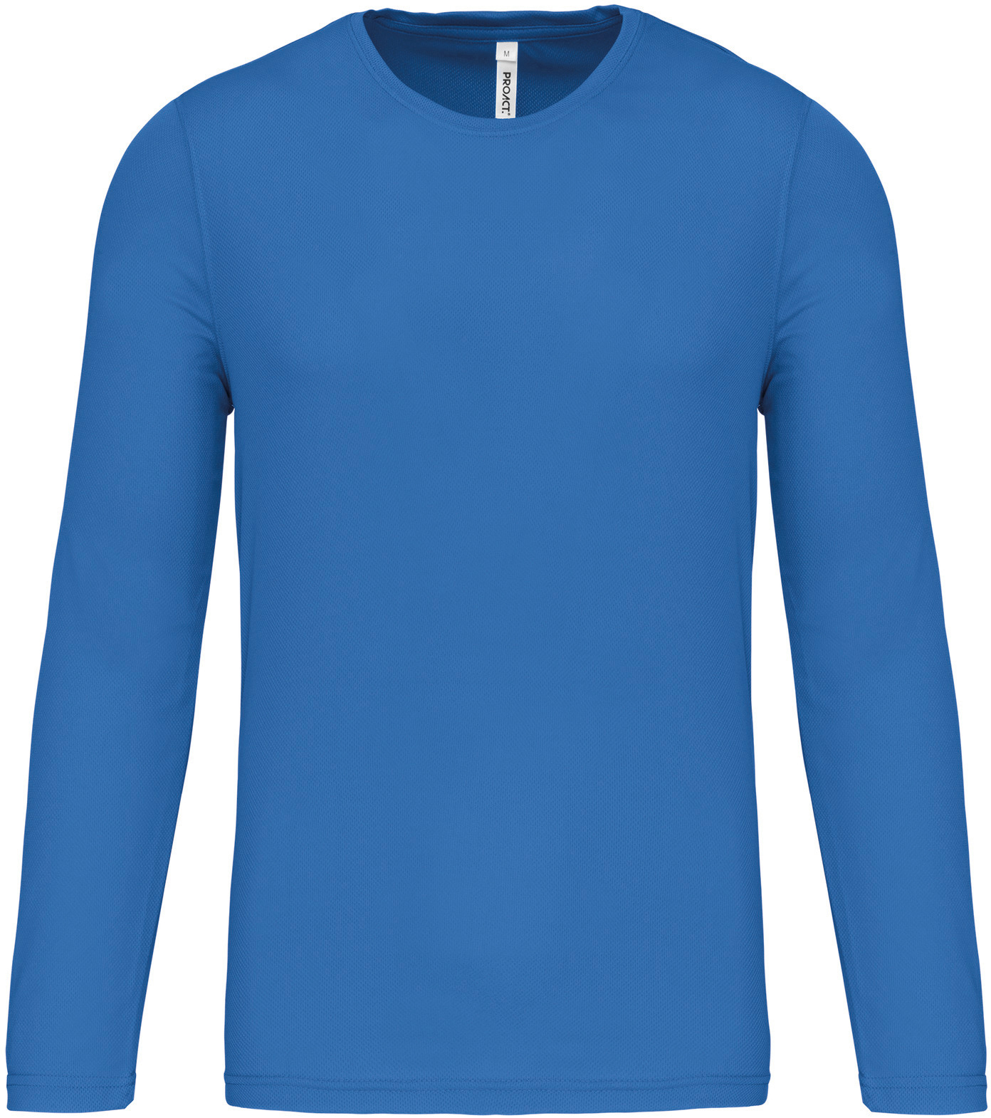 Pánské sportovní tričko dlouhý rukáv PA443 Barva: azurově modrá, Velikost: XL
