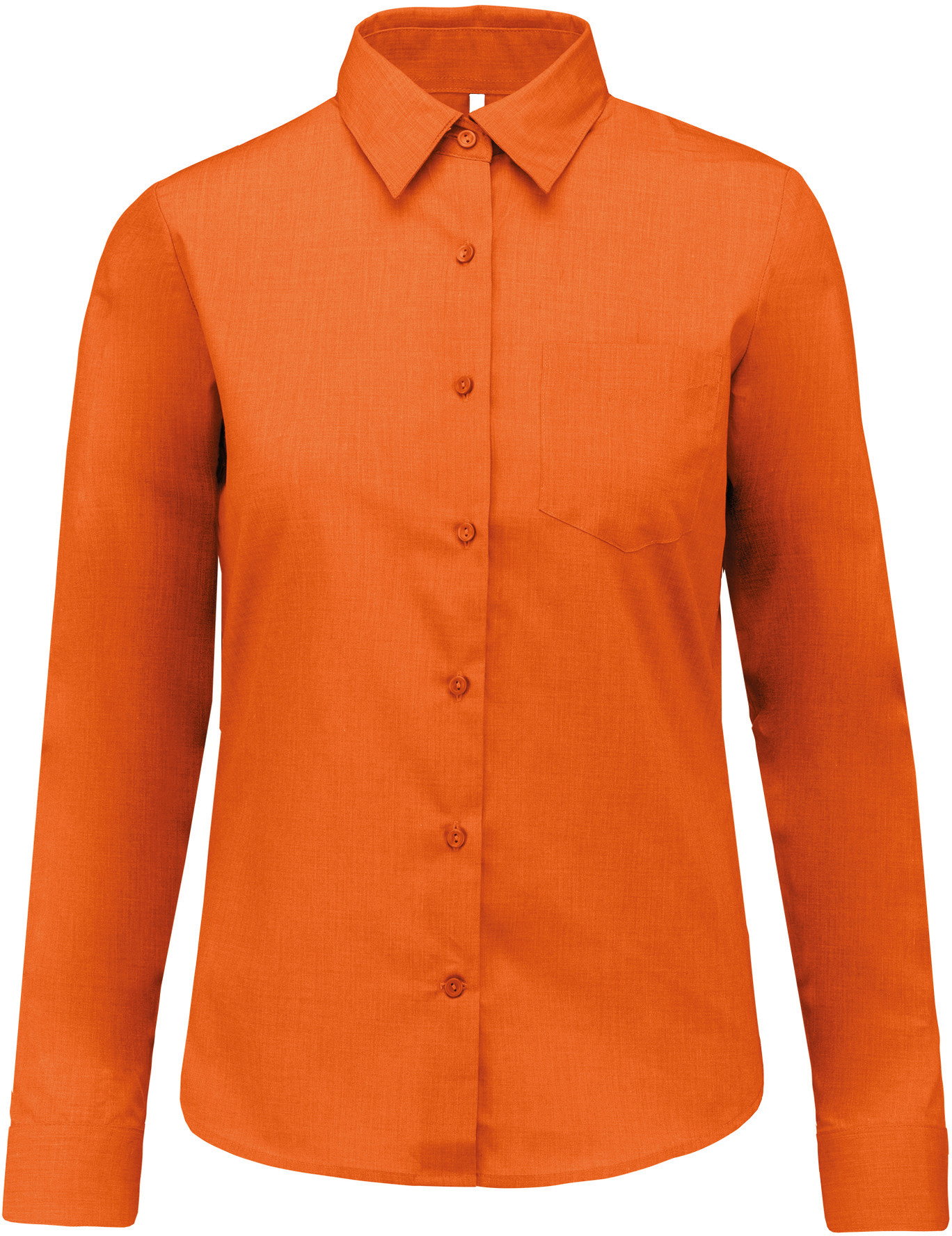 Dámská košile dlouhý rukáv JESSICA Barva: oranžová, Velikost: M